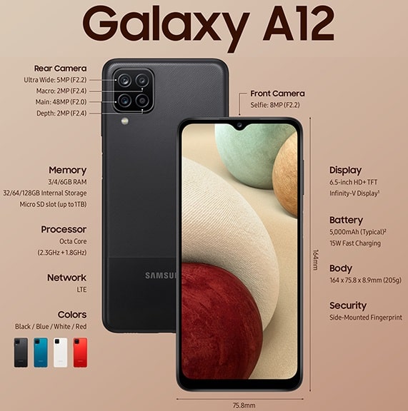Samsung Galaxy a12: что за смартфоны, обзор линейки, кому подойдет - фото2