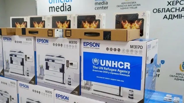 Управление Верховного комиссара ООН передало области техническую помощь