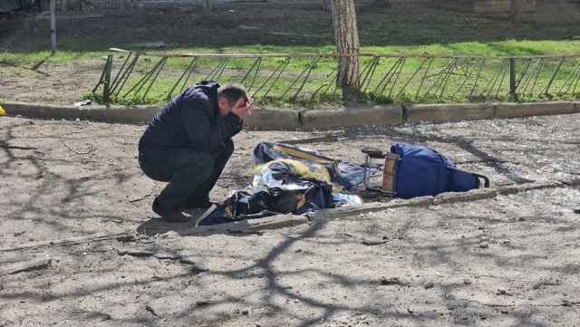 В Корабельном районе Херсоне на глазах сына погибла мать
