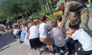 На левобережье области стартовал оккупационный проект милитаризации детей