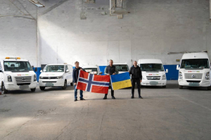Норвежские партнеры передали Херсонской громаде 6 автомобилей