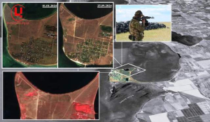 Оккупанты ремонтируют дороги и устроили под Скадовском военный полигон