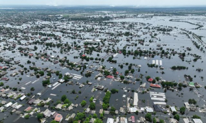 Вода вымывает артефакты из херсонских курганов