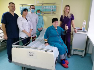 В Херсоне методом тромбэкстракции пациентке удалили тромб из артерии головного мозга