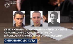 Трое граждан, пытавших мирных жителей, предстанут перед судом