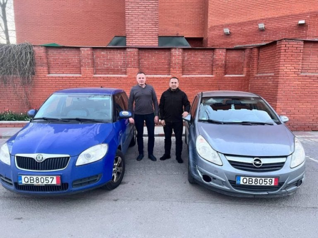 Рубановской и Верхнерогачицкой громадам Латвия передала автомобили