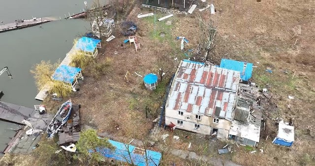 Третий затон в Херсоне встретил свое 110-летие полностью разрушенным