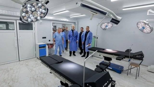 В одном из укрытий Херсона работает родильный блок