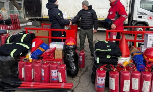 11 громад области получили снаряжение для пожарных команд от УКК