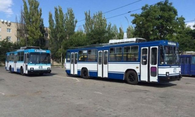 В Херсоне приостановлено троллейбусное сообщение