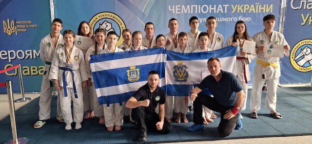 Херсонские спортсмены стали призерами чемпионата Украины по рукопашному бою