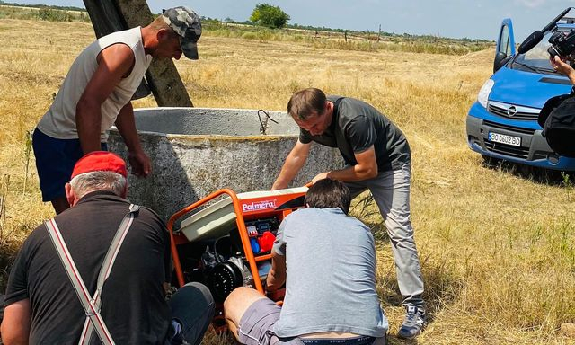 Криворожские волонтеры помогли восстановить водоснабжение в освобожденном селе