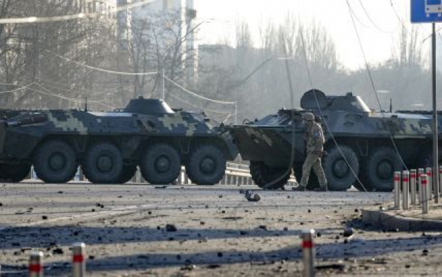 В Херсоне оккупанты обстреляли пожарную машину, ехавшую на вызов