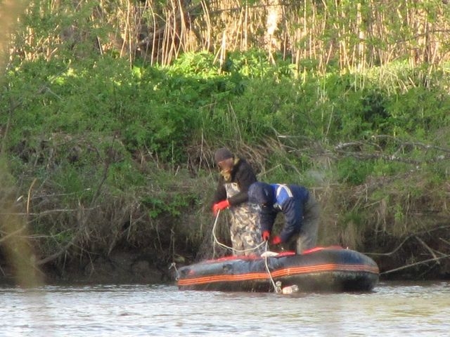 Браконьеры выловили в Каховском водохранилище 39 кг рыбы