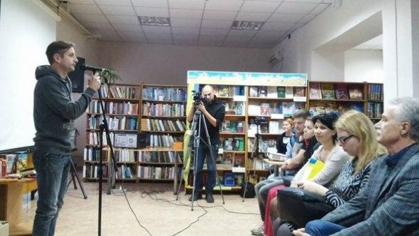 Жадан встретился с херсонцами