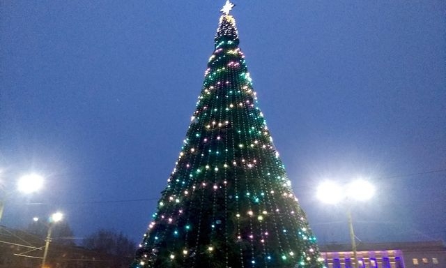Коронавирус не помешает установить главную елку Херсона