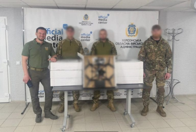 Бойцы бригады береговой обороны морской пехоты получили беспилотники