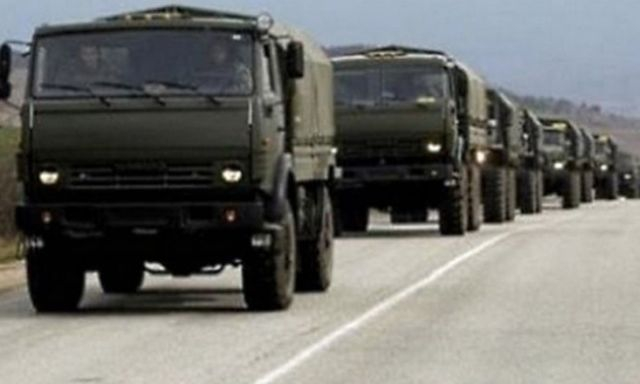 Россия перебрасывает военную технику в Херсонскую область
