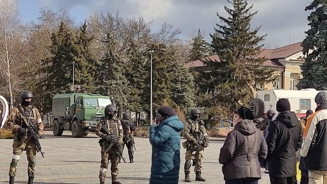 Русские «освободители» отличились в курортном Скадовске