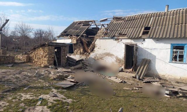 Россияне повредили во время обстрела 20 домов в Дарьевской громаде