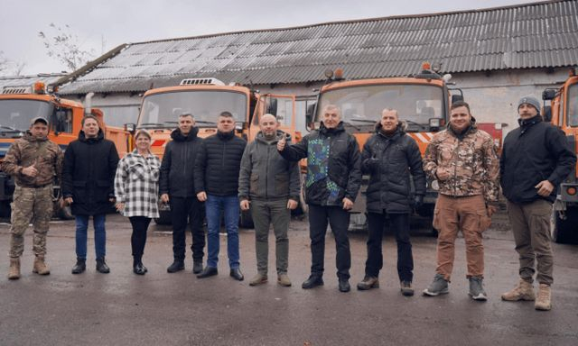 Бериславской громаде передана техника из Чехии