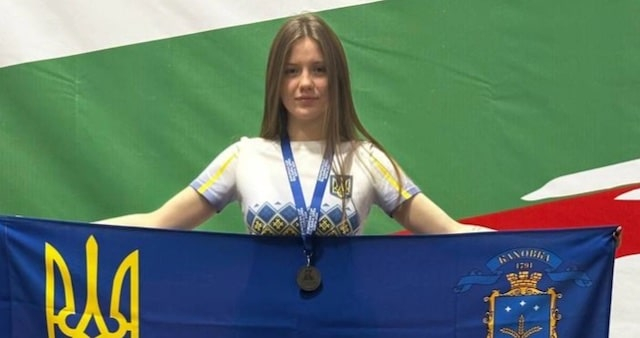 Спортсменка из Каховки в составе сборной страны завоевала второе место на Кубке Европы