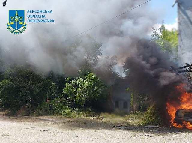 Во время обстрела Херсона погиб 27-летний мужчина