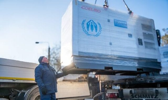«Офис Евроинтеграции» передал на Херсонщину генераторы