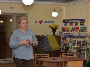 В Херсоне прошла встреча с участниками Всеукраинского форума военных писателей