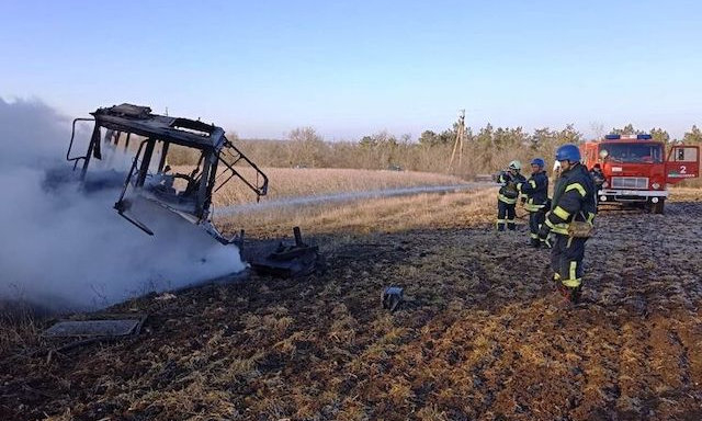 В Бериславском районе на мине подорвался еще один трактор