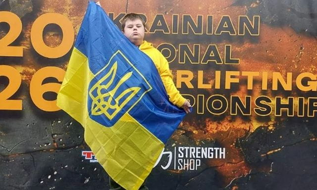 Пауэрлифтер из Херсона на чемпионате Украины занял первое место
