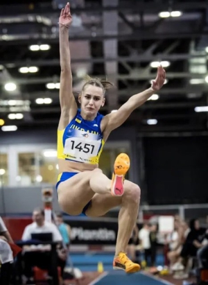 Студентка ХГУ подтвердила свой лидерский статус на чемпионате Украины по легкой атлетике