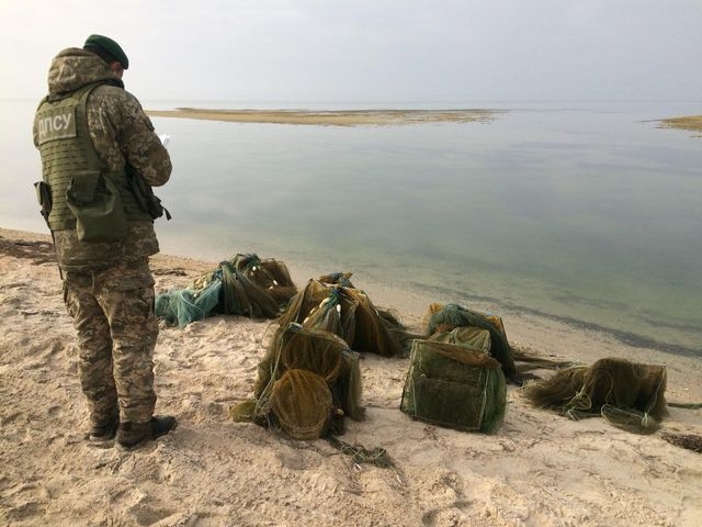 Пограничники освободили из браконьерских сетей биоресурсов на полмиллиона гривен