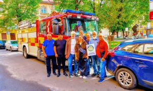 Станиславской громаде передан спецавтомобиль от датской организации «Skivehus Rotary Club»