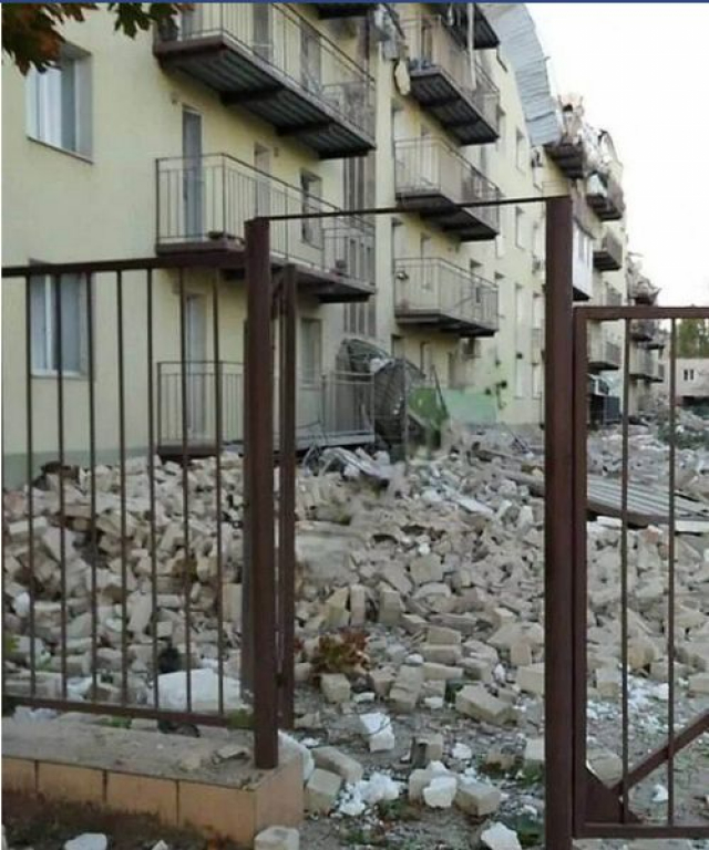 ВСУ нанесли удар по общежитию бывшей школы милиции