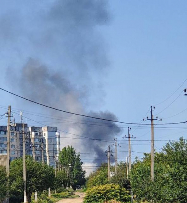 ВСУ уничтожили базу российских оккупантов на Николаевском шоссе в Херсоне
