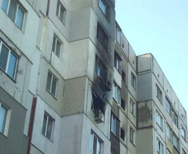 Последствия пожара в многоэтажном доме придется ликвидировать еще долго