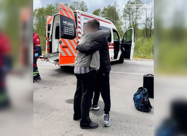 На подконтрольную территорию эвакуирован 15-летний подросток