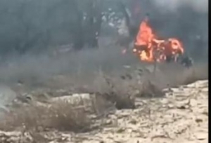 Во время ДТП в машине заживо сгорела женщина