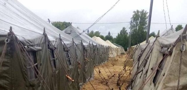 Под Скадовском появился лагерь вагнеровцев