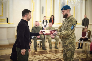 Офицер ВСУ за участие в освобождении Херсона награжден орденом «Золотая Звезда»