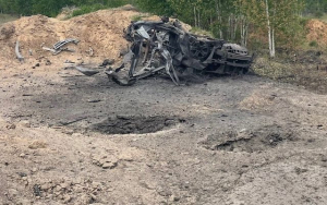 В Новорайской громаде мотоциклист наехал на мину
