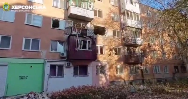 Враг в течение суток обстрелял Херсон и еще 8 населенных пунктов