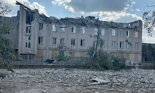 Прямое попадание в Бериславскую больницу – пострадали два медработника