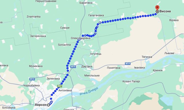 Новый автобусный маршрут соединит Херсон и села Бериславского района