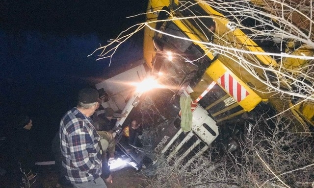 Авария на Новокаирской дамбе – один из водителей едва не погиб