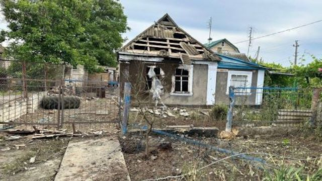 Россияне снова обстреляли село в Херсонском районе