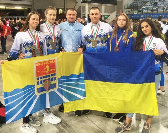 9 медалей на троих завоевали спортсмены из Новой Каховки на чемпионате Европы