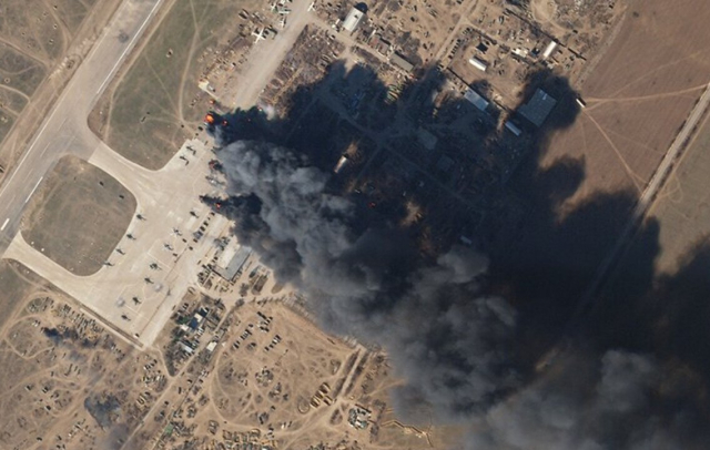 В Чернобаевке в 18-ый раз уничтожен склад боеприпасов российских оккупантов