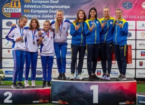 Херсонские легкоатлетки завоевали 5 медалей на чемпионате Европы